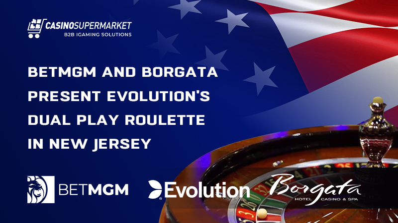 BetMGM and Borgata present Evolution's Dual Play Roulette