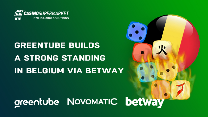 Greentube and Betway in Belgium: collaboration