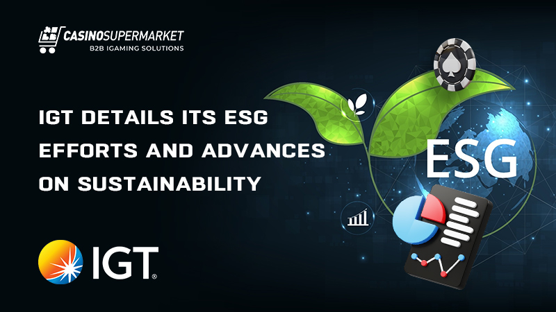 IGT's sustainability report: overview