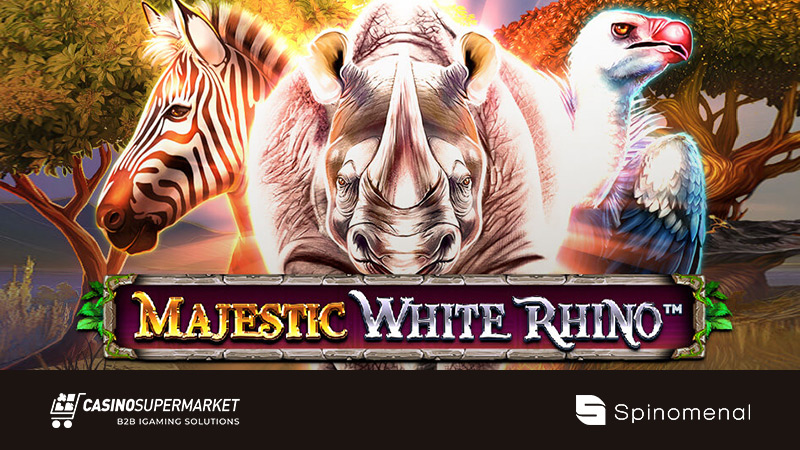 Majestic White Rhino from Spinomenal