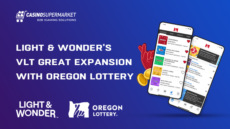 Light & Wonder and Oregon Lottery cooperation