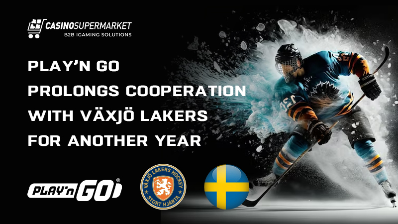 Play’n Go and Växjö Lakers in Sweden