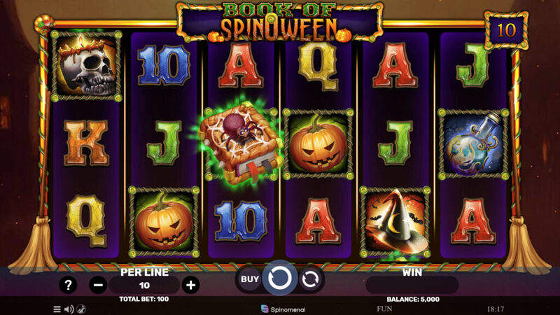 Book of SpinOWeen from Spinomenal