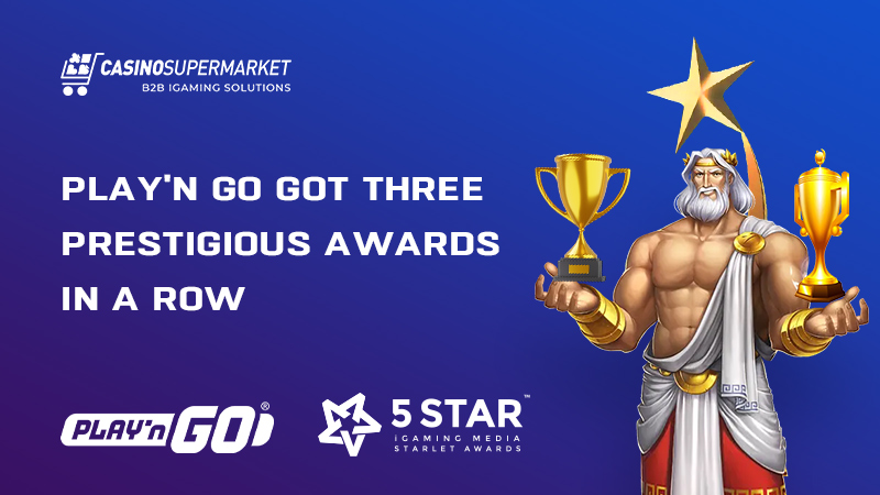 Play'n GO won three awards