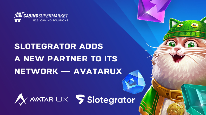 Slotegrator and AvatarUX: partnership