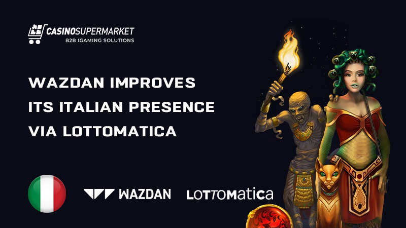 Wazdan and Lottomatica’s deal