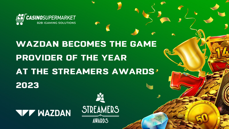 Wazdan at the Streamers Awards 2023