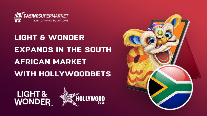 Light & Wonder and Hollywoodbets in South Africa