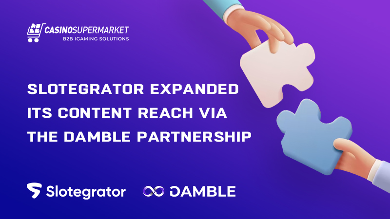 Slotegrator partners with Damble: top deal