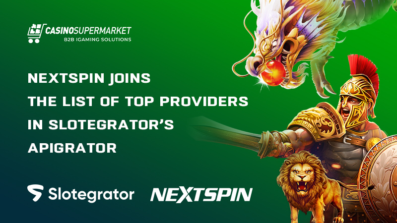 Slotegrator and Nextspin: partnership