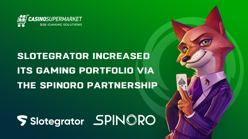 Slotegrator and SpinOro: partnership