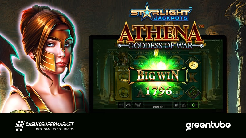 Starlight Jackpots: Athena Goddess of War by Greentube