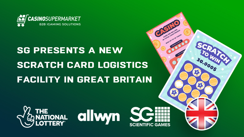 Scientific Games scratch card logistics facility