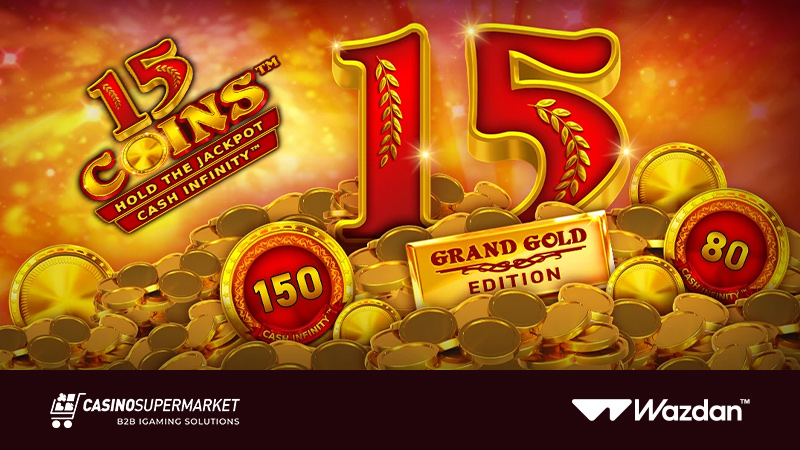 15 Coins: Grand Gold Edition from Wazdan