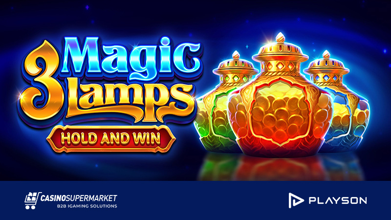 3 Magic Lamps: Hold and Win by Playson