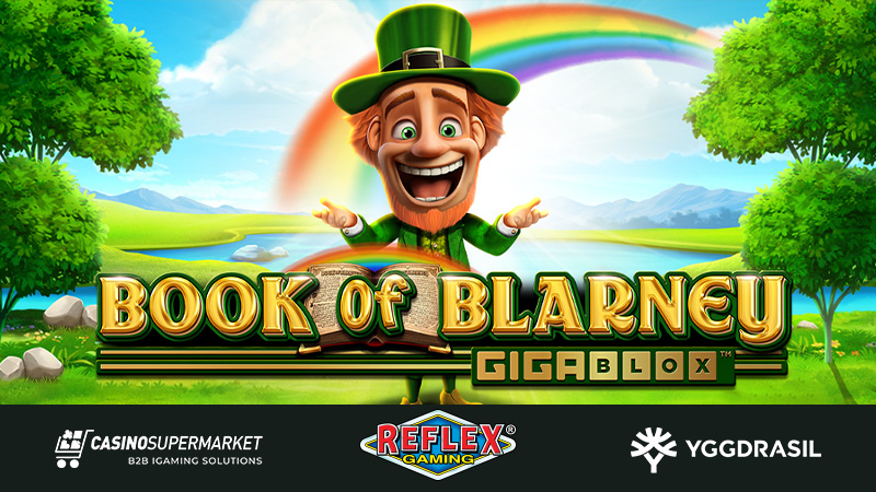 Book of Blarney GigaBlox by Yggdrasil and Reflex Gaming