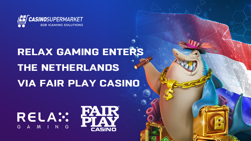 Relax Gaming and Fair Play Casino’s cooperation