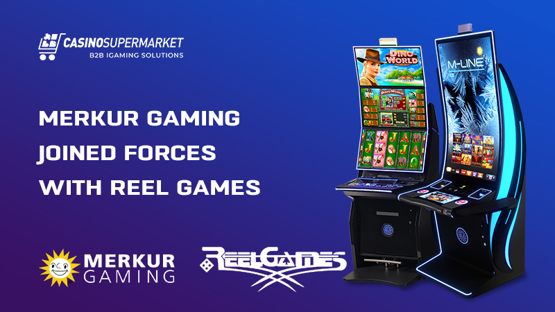 Merkur Gaming and Reel Games' cooperation