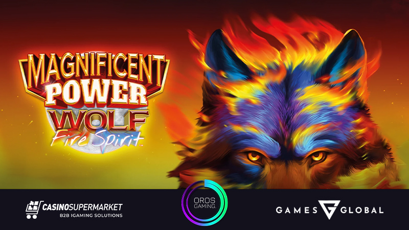 Magnificent Power Wolf Fire Spirit from Games Global