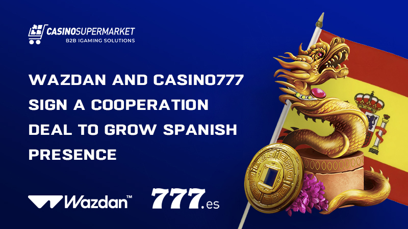 Wazdan and Casino777 in Spain