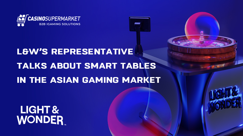 Smart casino tables from L&W