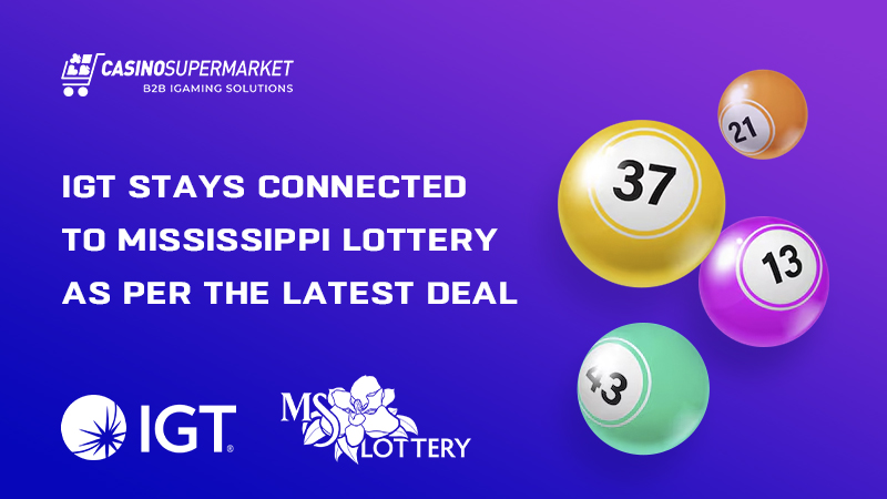 IGT and Mississippi Lottery: new deal