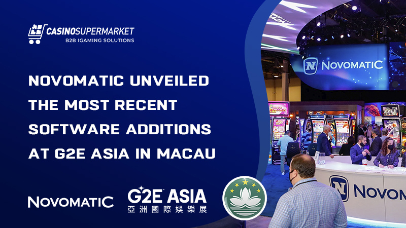 Novomatic on G2E in Macau