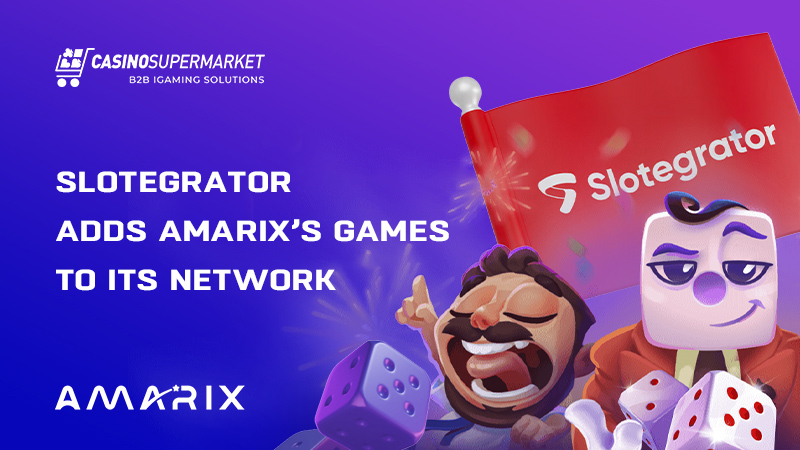 Slotegrator and Amarix: partnership