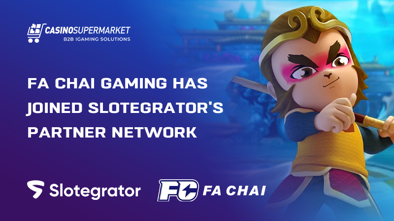 FA CHAI Gaming and Slotegrator’s cooperation