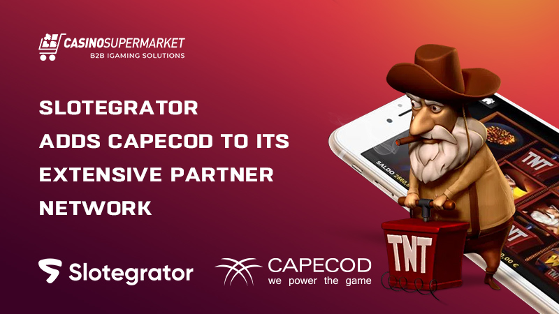 Slotegrator and Capecod Gaming: partnership