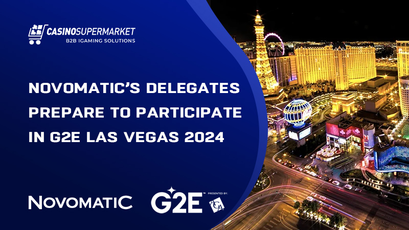 Novomatic at G2E Las Vegas 2024: exhibits