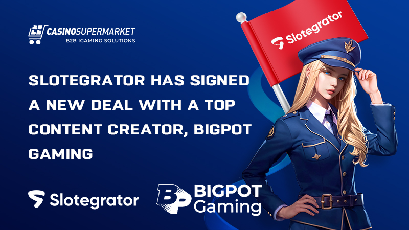 Slotegrator and Bigpot Gaming’s cooperation