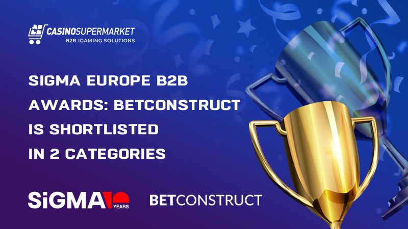 BetConstruct at the SiGMA Europe Awards: 2 nominations