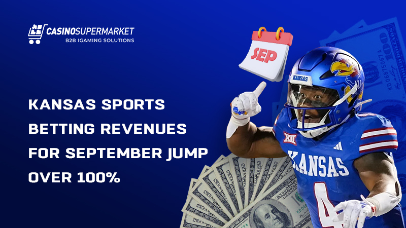 Kansas sports betting revenue in September: figures