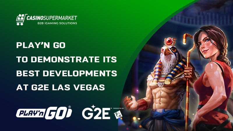 Play’n Go at G2E Las Vegas 2024: exponents