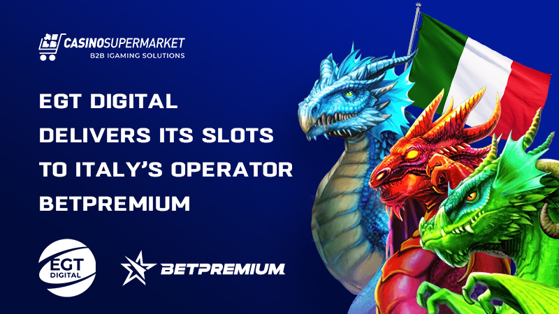 EGT Digital and Betpremium in Italy: partnership