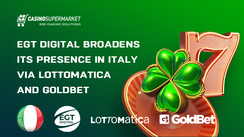 EGT Digital and Lottomatica Group’s cooperation