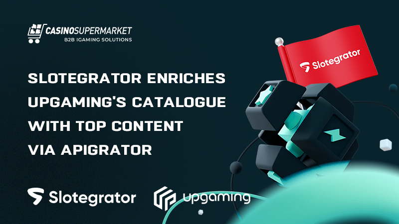 Slotegrator and Upgaming's cooperation