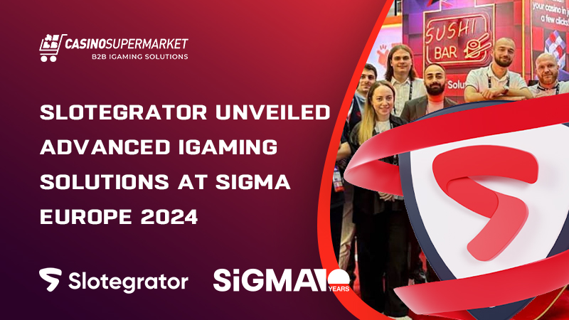 Slotegrator participated at SiGMA Europe 2024