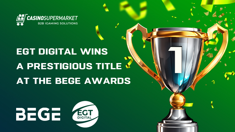 EGT Digital at the BEGE Awards 2024: accolade