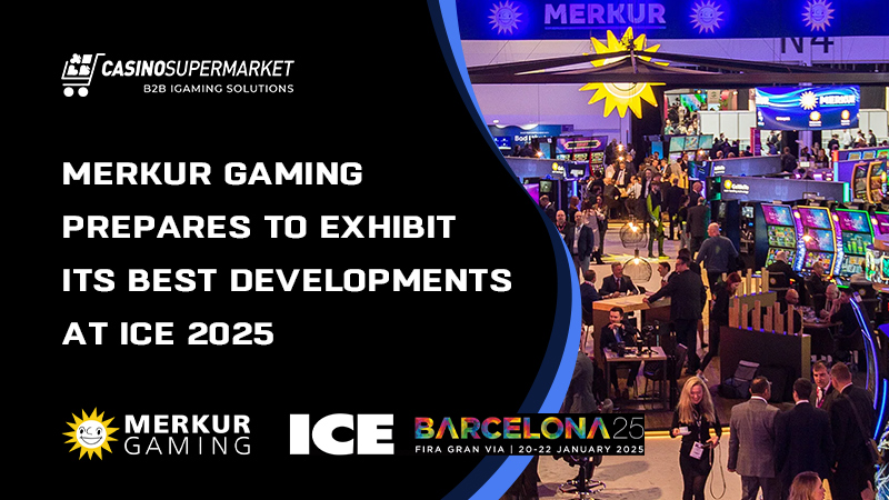 Merkur Group at ICE 2025 in Barcelona: exhibits