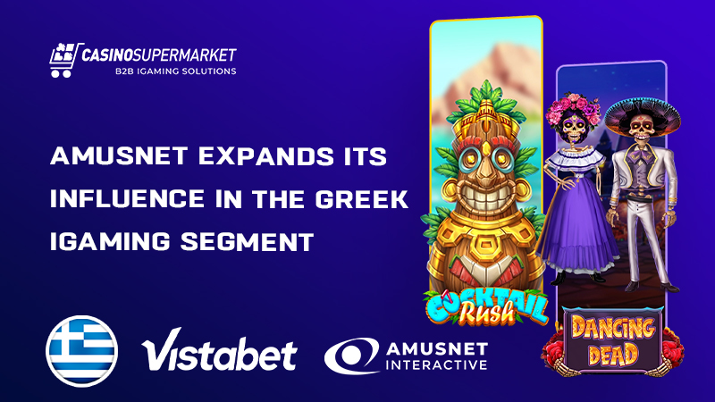 Amusnet and Vistabet.gr in Greece: partnership