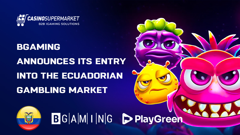 BGaming and PlayGreen in Ecuador: partnership