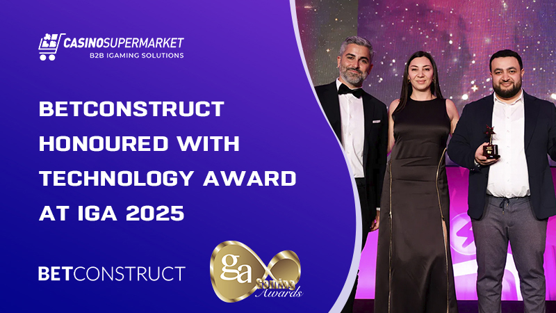 BetConstruct won at IGA 2025