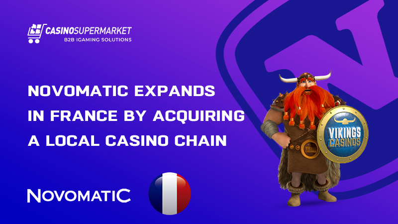 Novomatic and Vikings Casinos SAS: acquisition