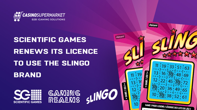 Scientific Games and Gaming Realms: Slingo licence