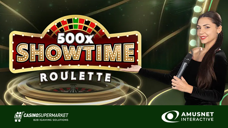 Showtime Roulette 500x by Amusnet