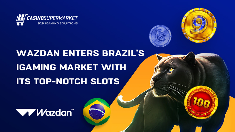 Wazdan online slots in Brazil: debut