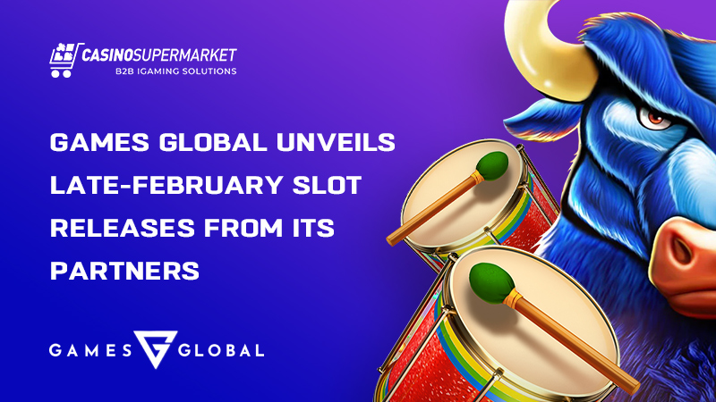 Games Global slots: partner February releases