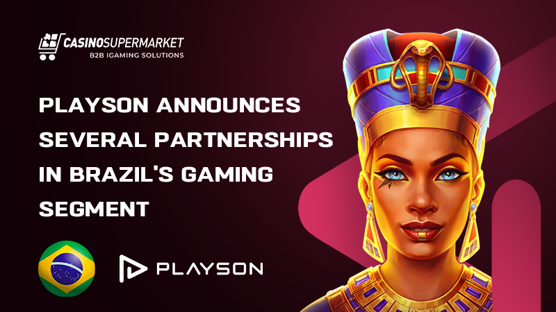 Playson in the Brazilian gambling market: partnerships